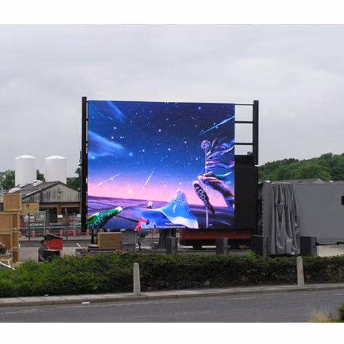 Outdoor RGB Pantalla LED Publicidad Media Pubblicità Pannello digitale Display LED Insegna per pubblicità con custodia in acciaio