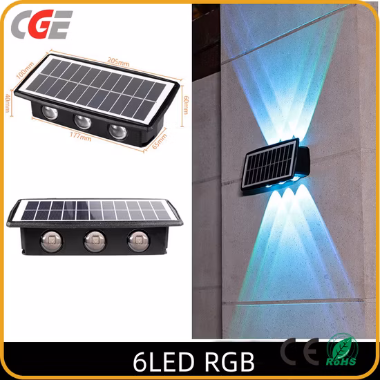 Faretto solare da giardino a LED per uso esterno